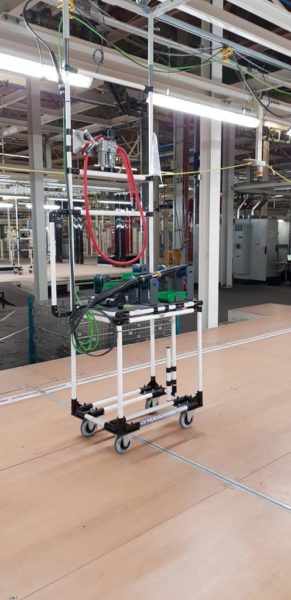 20180913_144352 Indeva Lean System Work station trolley