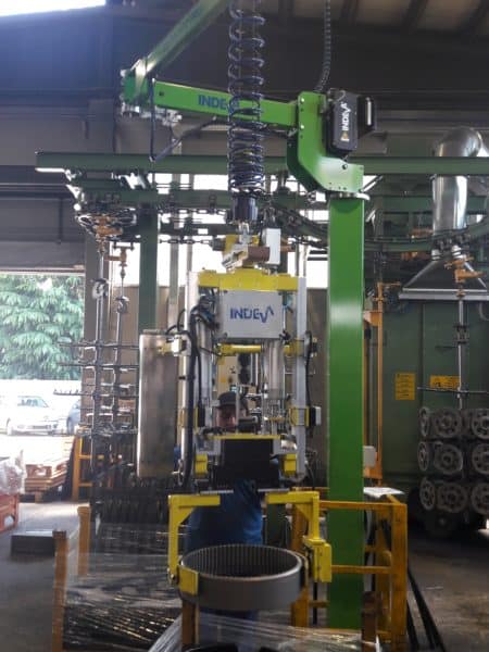 Lift assist device for handling sour gears