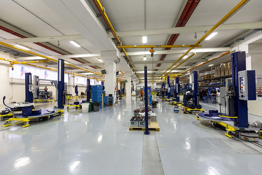 Aetna-Robopac-stabilimento-Smart-Factory-03 Smart Facory with AGV INDEVA